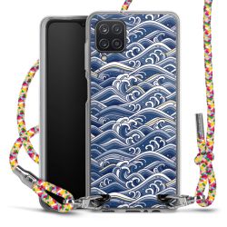 New Carry Case Transparent Stoff colourful/silber