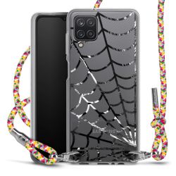 New Carry Case Transparent Stoff colourful/silber