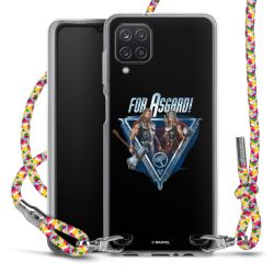 New Carry Case Transparent Stoff colourful/silber