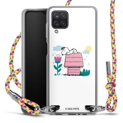 New Carry Case Transparent Stoff colourful/silber