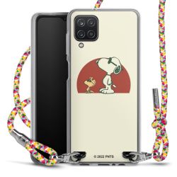 New Carry Case Transparent Stoff colourful/silber