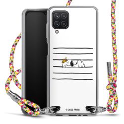 New Carry Case Transparent Stoff colourful/silber