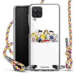 New Carry Case Transparent Stoff colourful/silber