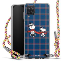 New Carry Case Transparent Stoff colourful/silber