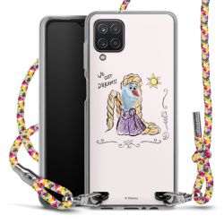 New Carry Case Transparent Stoff colourful/silber