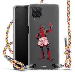 New Carry Case Transparent Stoff colourful/silber