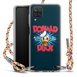 New Carry Case Transparent Stoff colourful/silber