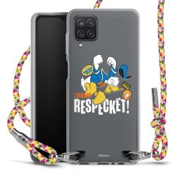 New Carry Case Transparent Stoff colourful/silber