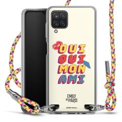 New Carry Case Transparent Stoff colourful/silber