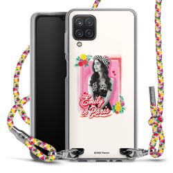 New Carry Case Transparent Stoff colourful/silber