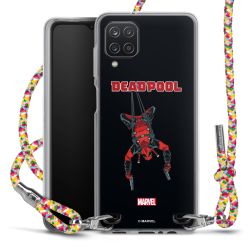 New Carry Case Transparent Stoff colourful/silber