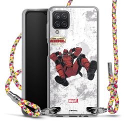 New Carry Case Transparent Stoff colourful/silber