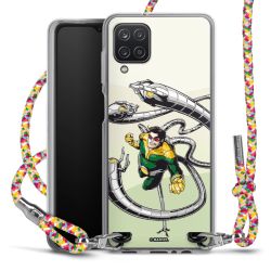 New Carry Case Transparent Stoff colourful/silber