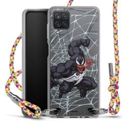 New Carry Case Transparent Stoff colourful/silber