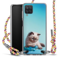 New Carry Case Transparent Stoff colourful/silber