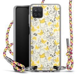 New Carry Case Transparent Stoff colourful/silber