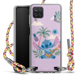 New Carry Case Transparent Stoff colourful/silber