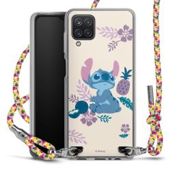 New Carry Case Transparent Stoff colourful/silber