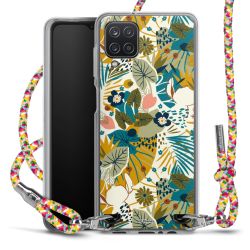 New Carry Case Transparent Stoff colourful/silber