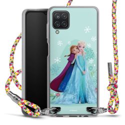 New Carry Case Transparent Stoff colourful/silber