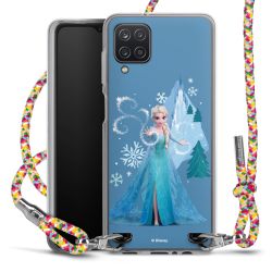 New Carry Case Transparent Stoff colourful/silber