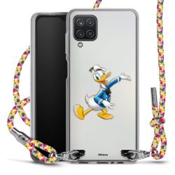 New Carry Case Transparent Stoff colourful/silber