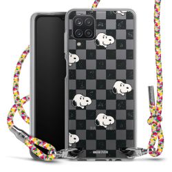 New Carry Case Transparent Stoff colourful/silber