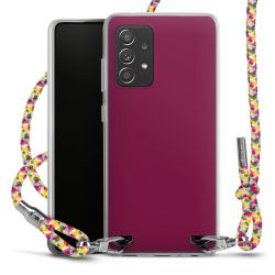 New Carry Case Transparent Stoff colourful/silber