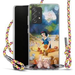 New Carry Case Transparent Stoff colourful/silber