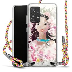 New Carry Case Transparent Stoff colourful/silber