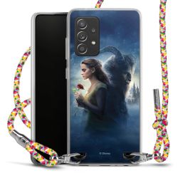 New Carry Case Transparent Stoff colourful/silber