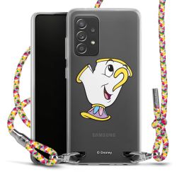 New Carry Case Transparent Stoff colourful/silber