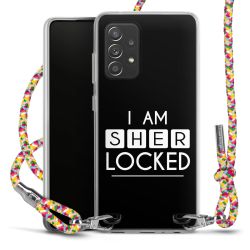 New Carry Case Transparent Stoff colourful/silber