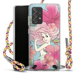 New Carry Case Transparent Stoff colourful/silber