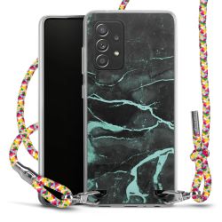 New Carry Case Transparent Stoff colourful/silber