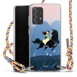 New Carry Case Transparent Stoff colourful/silber