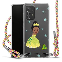 New Carry Case Transparent Stoff colourful/silber