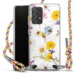 New Carry Case Transparent Stoff colourful/silber