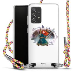 New Carry Case Transparent Stoff colourful/silber