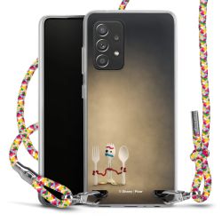 New Carry Case Transparent Stoff colourful/silber