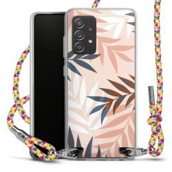 New Carry Case Transparent Stoff colourful/silber