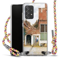 New Carry Case Transparent Stoff colourful/silber