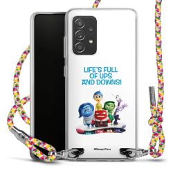 New Carry Case Transparent Stoff colourful/silber