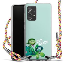 New Carry Case Transparent Stoff colourful/silber