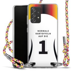 New Carry Case Transparent Stoff colourful/silber