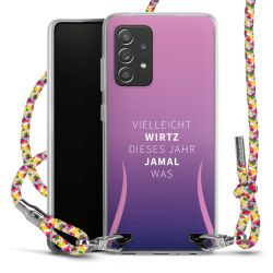 New Carry Case Transparent Stoff colourful/silber