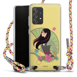 New Carry Case Transparent Stoff colourful/silber