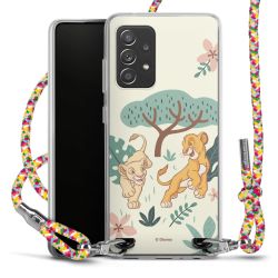 New Carry Case Transparent Stoff colourful/silber