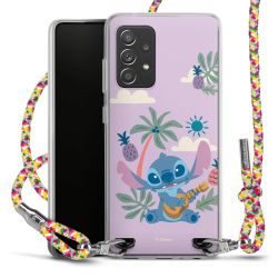 New Carry Case Transparent Stoff colourful/silber