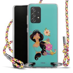 New Carry Case Transparent Stoff colourful/silber